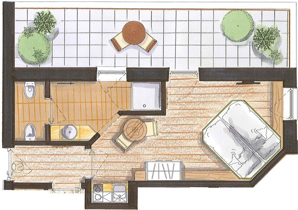 Color Home Suite Apartments Predazzo Phòng bức ảnh